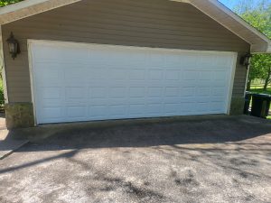 Before Garage Door Job in Jefferson, Ga. 